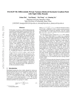 PrivSGP-VR: Differentially Private Variance-Reduced Stochastic Gradient
  Push with Tight Utility Bounds