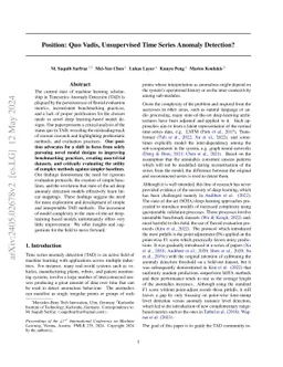 Position: Quo Vadis, Unsupervised Time Series Anomaly Detection?