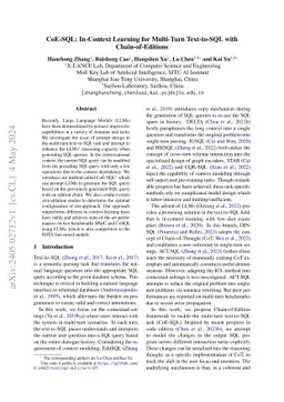 CoE-SQL: In-Context Learning for Multi-Turn Text-to-SQL with
  Chain-of-Editions