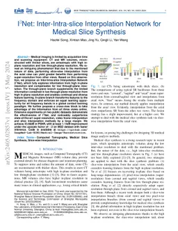 I$^3$Net: Inter-Intra-slice Interpolation Network for Medical Slice
  Synthesis