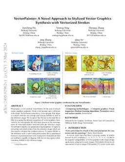 VectorPainter: Advanced Stylized Vector Graphics Synthesis Using Stroke-Style Priors