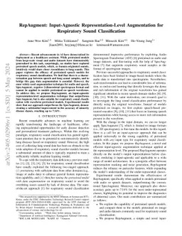 RepAugment: Input-Agnostic Representation-Level Augmentation for
  Respiratory Sound Classification