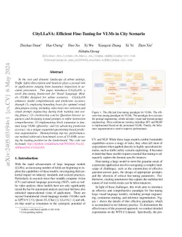 CityLLaVA: Efficient Fine-Tuning for VLMs in City Scenario