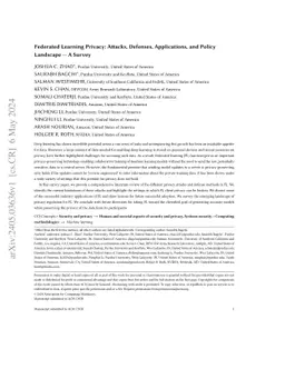 The Federation Strikes Back: A Survey of Federated Learning Privacy Attacks, Defenses, Applications, and Policy Landscape