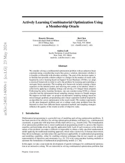 Solving 0-1 Integer Programs with Unknown Knapsack Constraints Using Membership Oracles