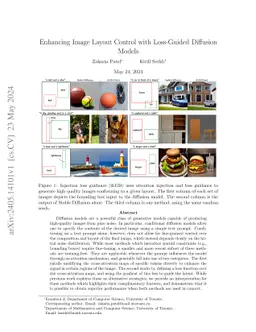 Enhancing Image Layout Control with Loss-Guided Diffusion Models