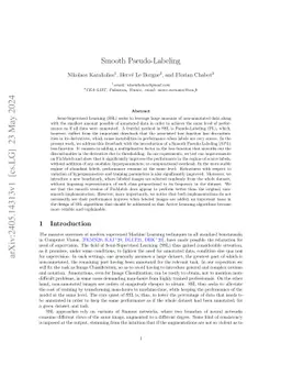 Smooth Pseudo-Labeling