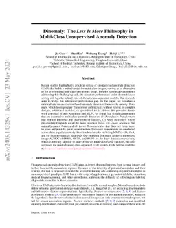 Dinomaly: The Less Is More Philosophy in Multi-Class Unsupervised Anomaly Detection