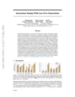 Instruction Tuning With Loss Over Instructions