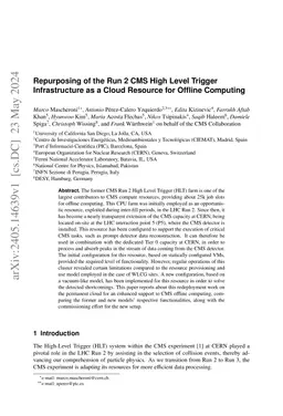 Repurposing of the Run 2 CMS High Level Trigger Infrastructure as a
  Cloud Resource for Offline Computing