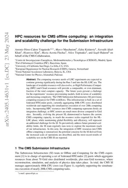 HPC resources for CMS offline computing: An integration and scalability
  challenge for the Submission Infrastructure
