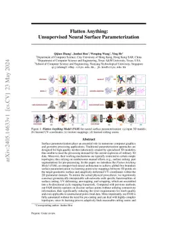 Flatten Anything: Unsupervised Neural Surface Parameterization