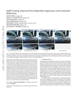 NeRF-Casting: Improved View-Dependent Appearance with Consistent
  Reflections