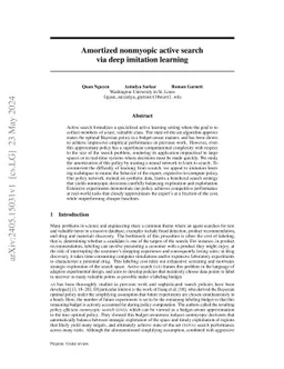 Amortized nonmyopic active search via deep imitation learning