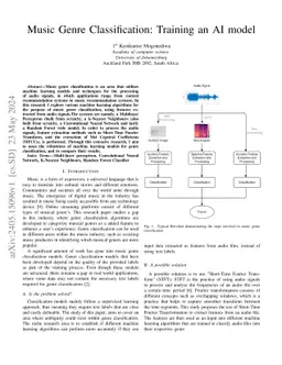 Music Genre Classification: Training an AI model