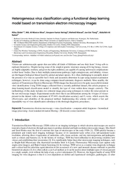 Heterogeneous virus classification using a functional deep learning
  model based on transmission electron microscopy images (Preprint)