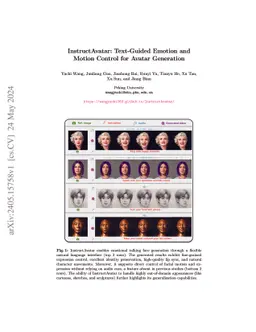 InstructAvatar: Text-Guided Emotion and Motion Control for Avatar
  Generation