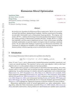 Riemannian Bilevel Optimization