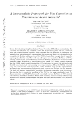 A Neurosymbolic Framework for Bias Correction in CNNs