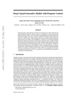 Structural Disentanglement of Causal and Correlated Concepts