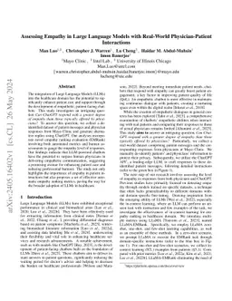 Assessing Empathy in Large Language Models with Real-World
  Physician-Patient Interactions
