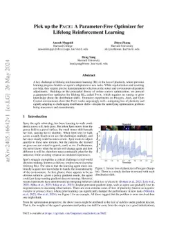 Fast TRAC: A Parameter-Free Optimizer for Lifelong Reinforcement
  Learning