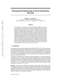 Concept Matching with Agent for Out-of-Distribution Detection