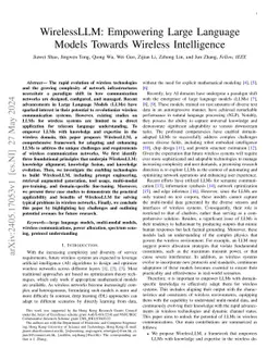 WirelessLLM: Empowering Large Language Models Towards Wireless
  Intelligence