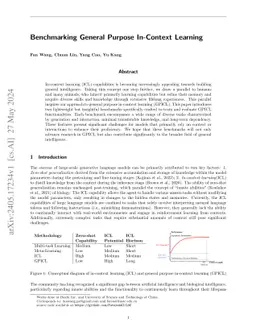 Benchmarking General-Purpose In-Context Learning