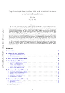 Deep Learning Calabi-Yau four folds with hybrid and recurrent neural
  network architectures