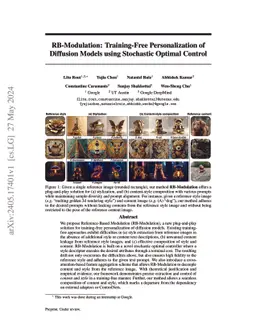 RB-Modulation: Training-Free Personalization of Diffusion Models using
  Stochastic Optimal Control