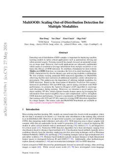 MultiOOD: Scaling Out-of-Distribution Detection for Multiple Modalities