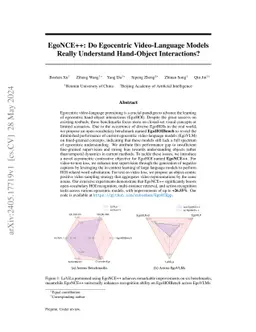 Do Egocentric Video-Language Models Truly Understand Hand-Object Interactions?