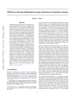 MMPareto: Boosting Multimodal Learning with Innocent Unimodal Assistance