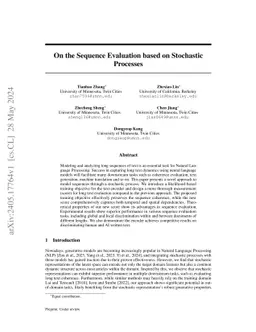 BBScoreV2: Learning Time-Evolution and Latent Alignment from Stochastic Representation