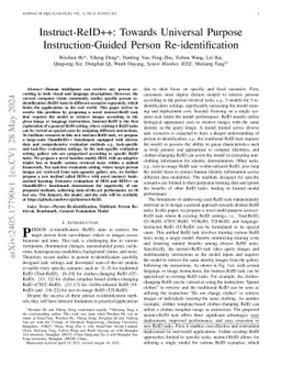 Instruct-ReID++: Towards Universal Purpose Instruction-Guided Person Re-identification