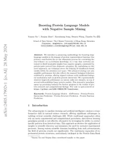 Boosting Protein Language Models with Negative Sample Mining