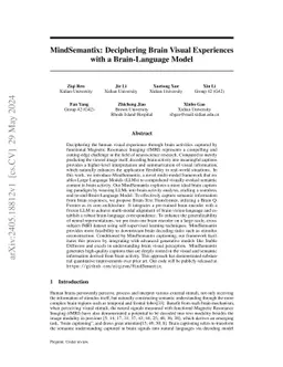 MindSemantix: Deciphering Brain Visual Experiences with a Brain-Language
  Model
