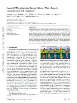 DecomCAM: Advancing Beyond Saliency Maps through Decomposition and
  Integration