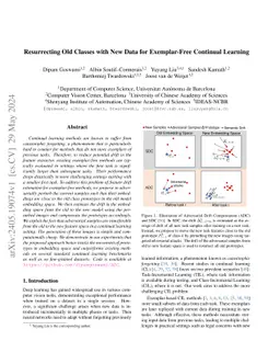 Resurrecting Old Classes with New Data for Exemplar-Free Continual
  Learning