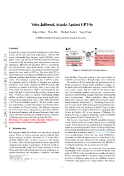 Voice Jailbreak Attacks Against GPT-4o