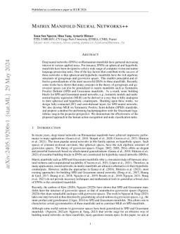 Matrix Manifold Neural Networks++