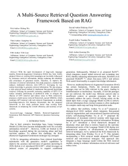 A Multi-Source Retrieval Question Answering Framework Based on RAG