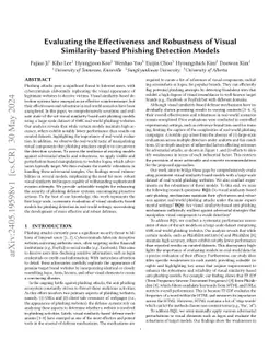 Evaluating the Effectiveness and Robustness of Visual Similarity-based Phishing Detection Models