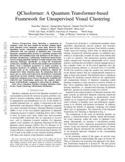 QClusformer: A Quantum Transformer-based Framework for Unsupervised
  Visual Clustering