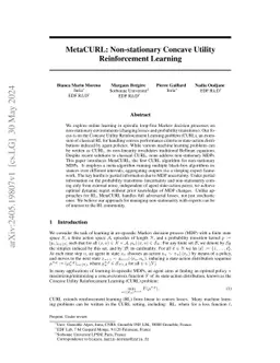 MetaCURL: Non-stationary Concave Utility Reinforcement Learning