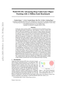 WebUOT-1M: Advancing Deep Underwater Object Tracking with A
  Million-Scale Benchmark