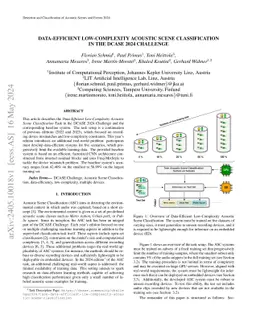 Data-Efficient Low-Complexity Acoustic Scene Classification in the DCASE
  2024 Challenge