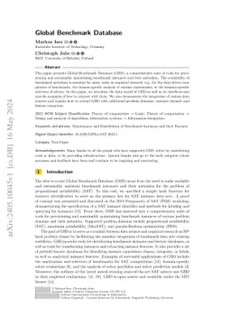 Global Benchmark Database