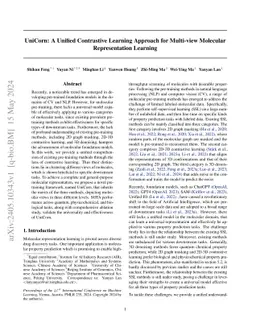 UniCorn: A Unified Contrastive Learning Approach for Multi-view
  Molecular Representation Learning